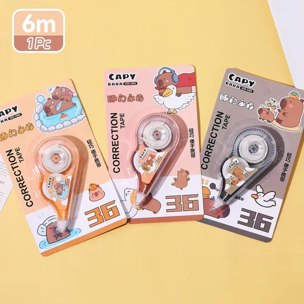 1/6Pcs Study Writing White-Out Portable Correction Stuff Students Whiteout Kids Tapes 6 Tipex Tools Pcs School Supplies Tape