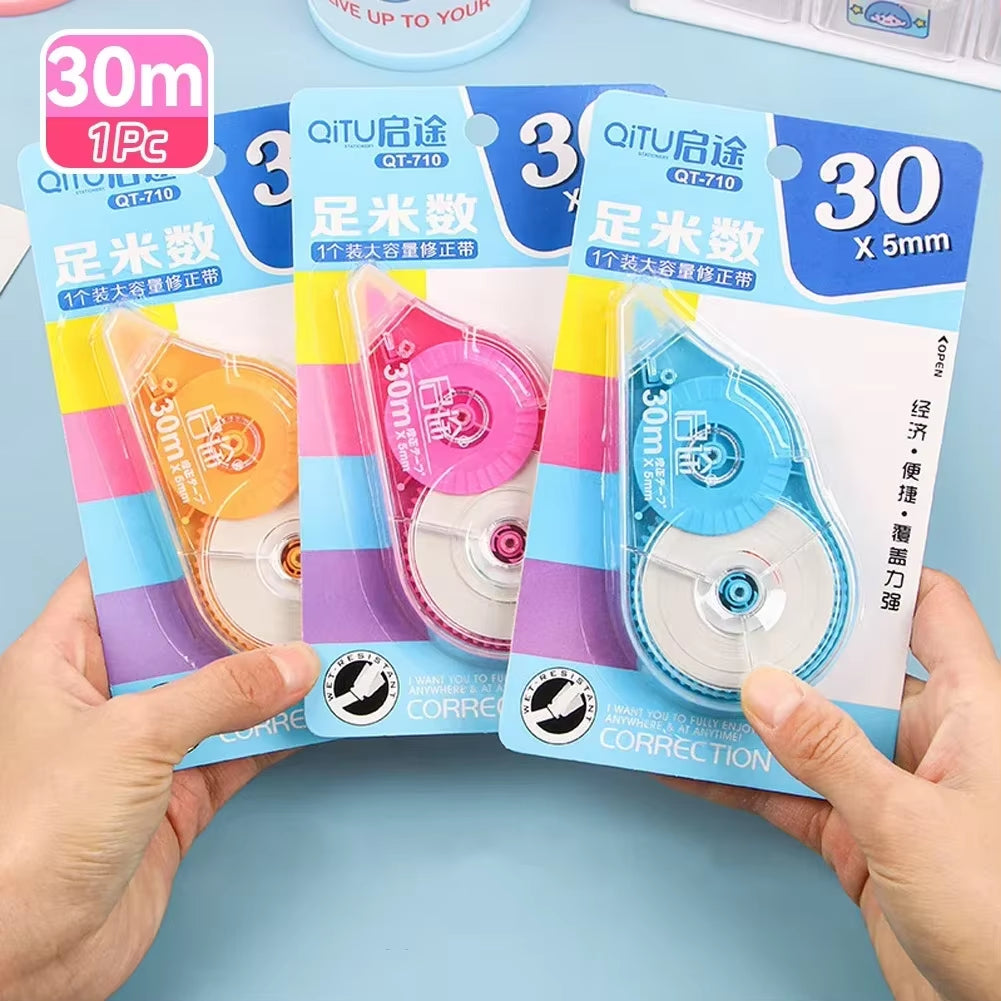 1/6Pcs Study Writing White-Out Portable Correction Stuff Students Whiteout Kids Tapes 6 Tipex Tools Pcs School Supplies Tape